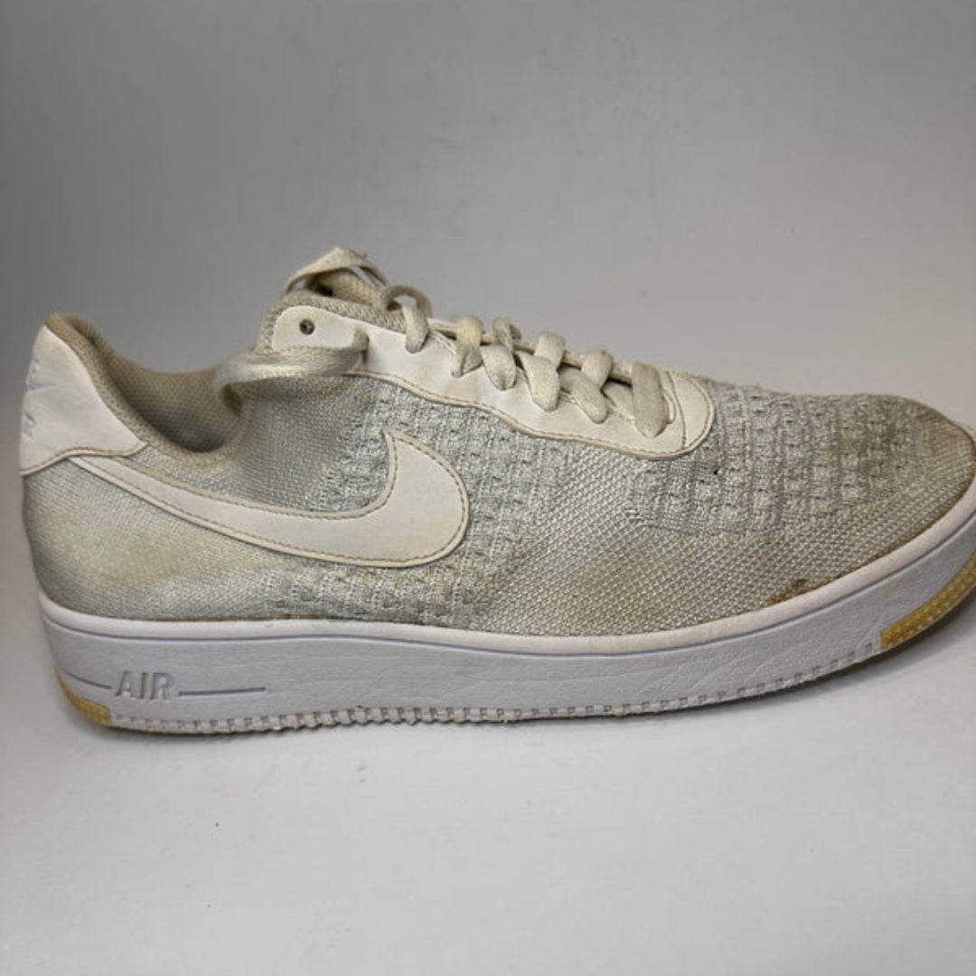 Nike Air Force 1 Low Crater Flyknit (UK/Pk 9.5) White